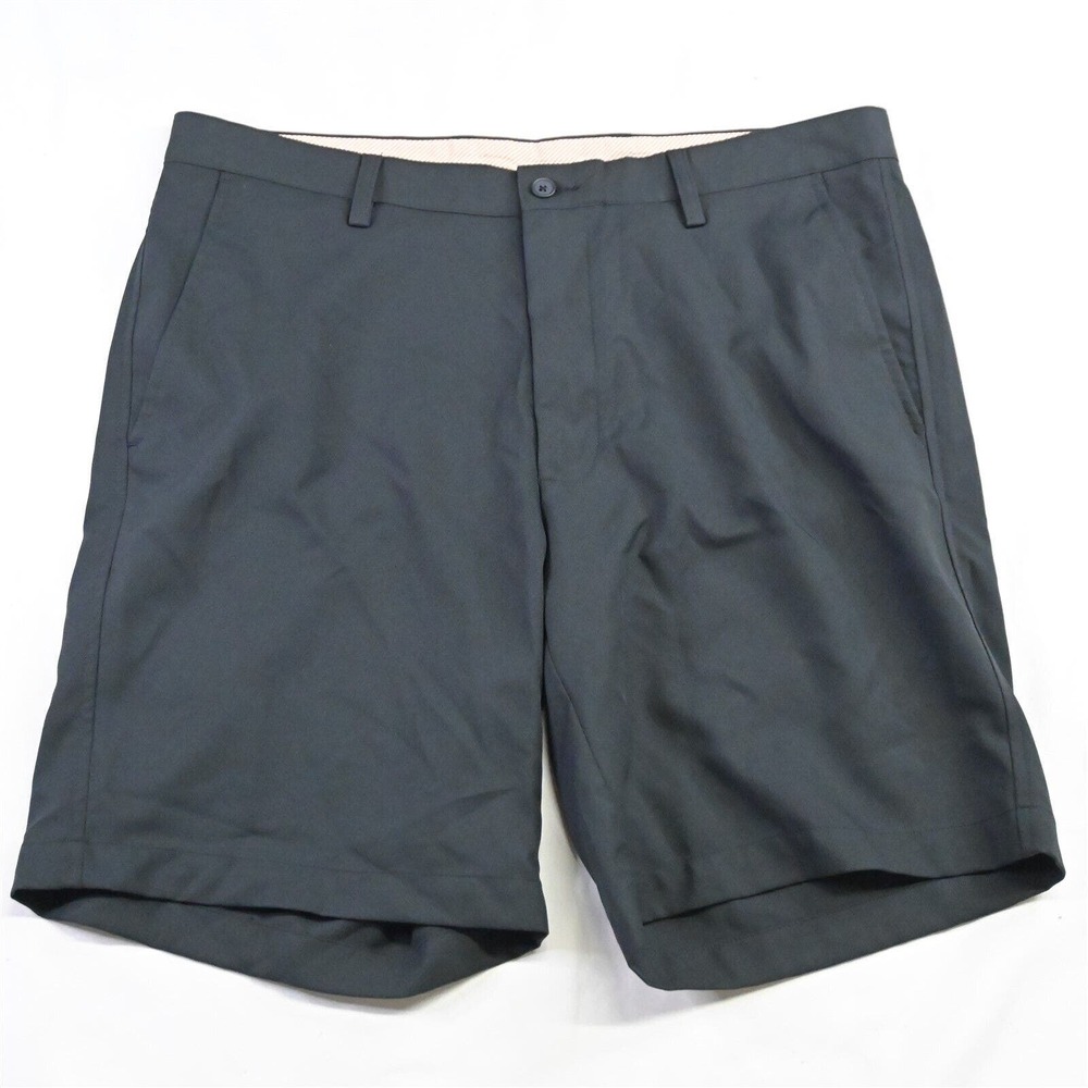 Fennec 34 x 9" Black Tech Wicking Golf Shorts‎